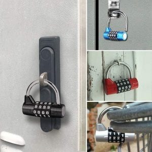 Multifunctional Combination 4 Digit Security Padlock