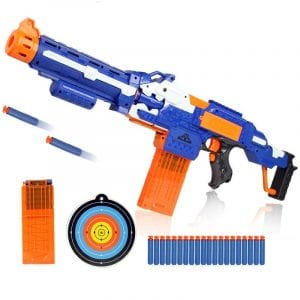 Electric soft bullet gun toys, shooting toy nerfed gun