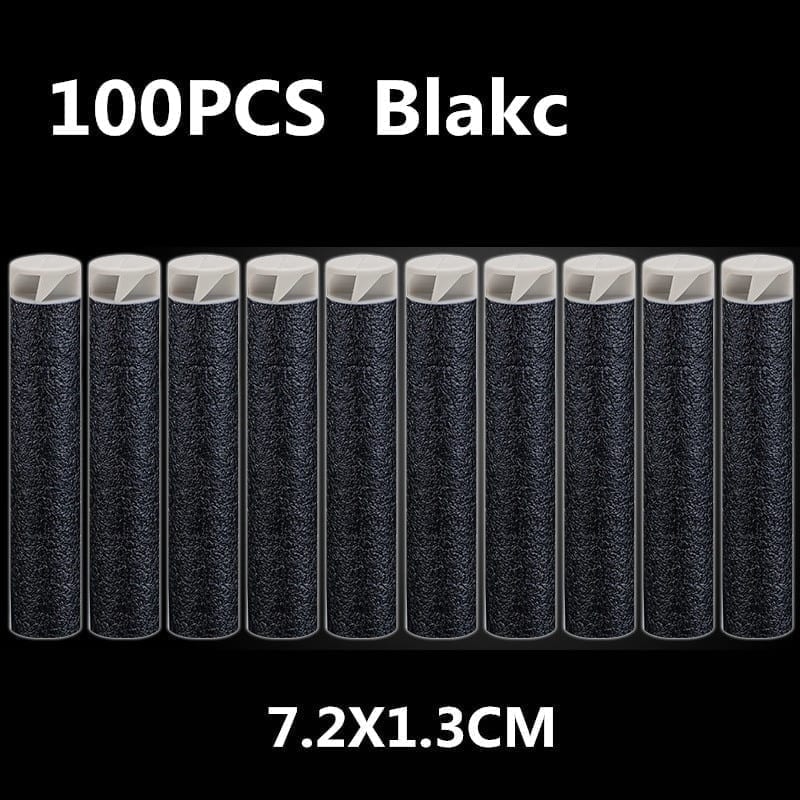 Nerf gun bullets 100pcs 7.2cm refill darts for nerf accessories tactical toy