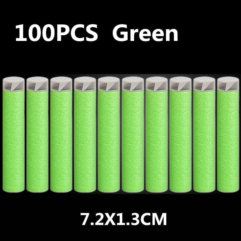 Nerf gun bullets 100pcs 7.2cm refill darts for nerf accessories tactical toy