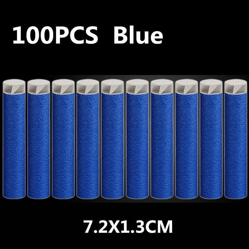 Nerf gun bullets 100pcs 7.2cm refill darts for nerf accessories tactical toy
