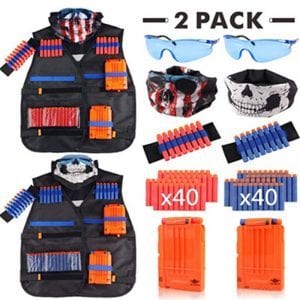 Toy suit for nerf gun tactical equipment
