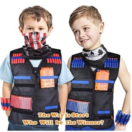 Toy suit for nerf gun tactical equipment