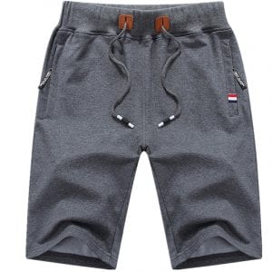 Summer bermuda shorts for men, breathable fabric