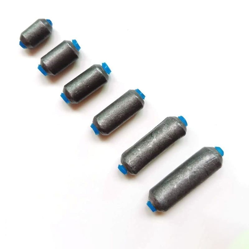 Hot 15pcs fishing lead sinker set, quick replace 1.5-6g