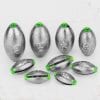 10pcs 3g-15g lead sinker, quick change, opening mouth