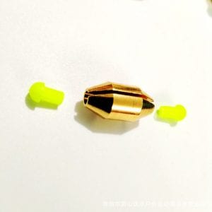 8pcs/lot Copper lead Sinker, Weights 10g,7g,5g,3.5g,1.8g, Sharped Bullet