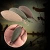 71/85/99/128/142g oval shape sinker lead weight + swivel