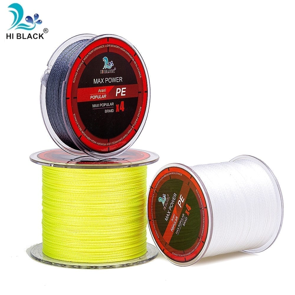 300m 500m 1000m 4 strands 8-80lb braided fishing line, pe multilament braid floating line
