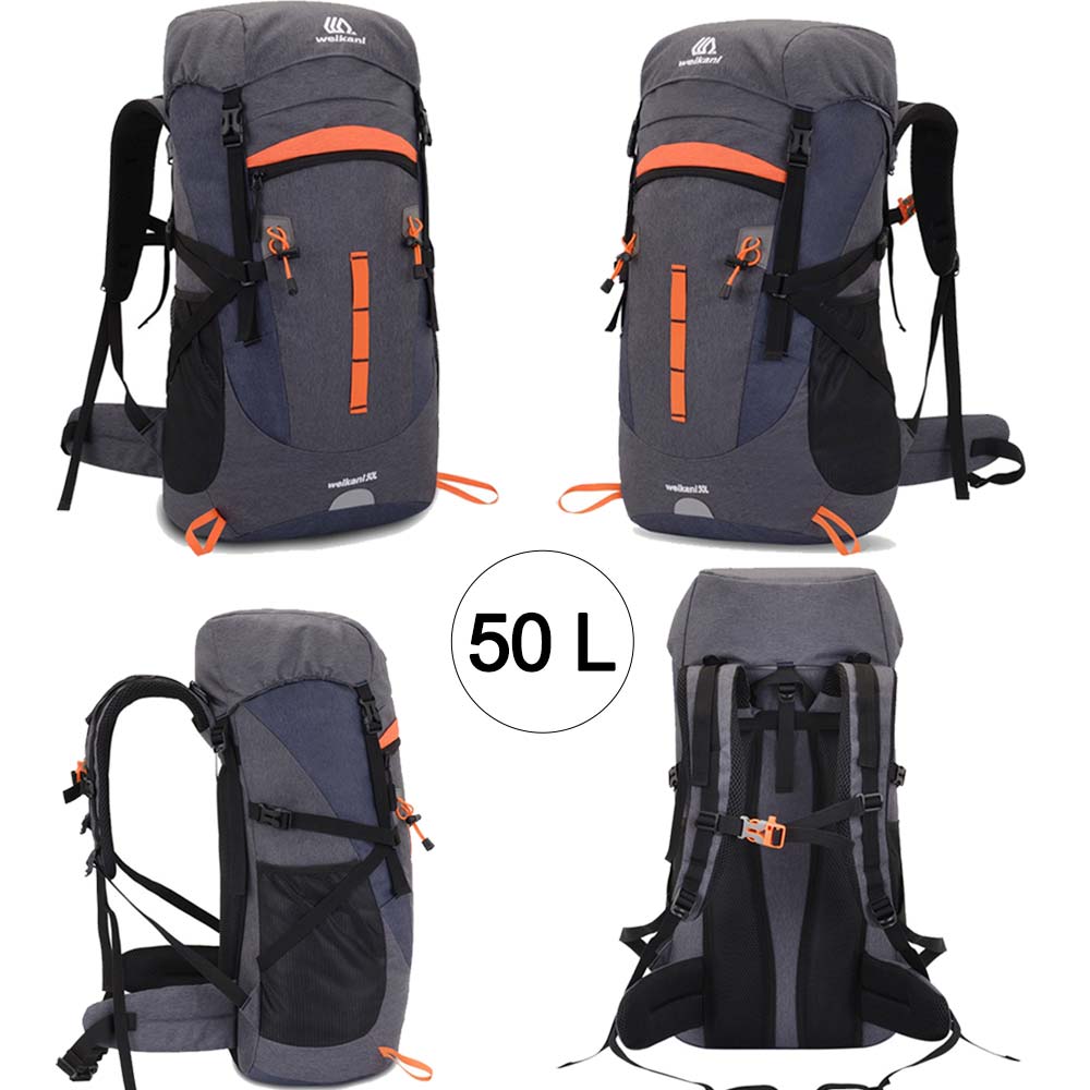 90l 50l travel bag camping backpack hiking, army climbing bags trekking, xa857wa