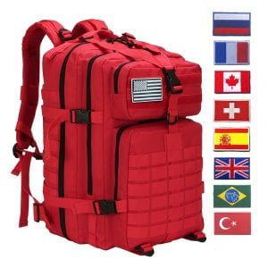 50L Military Tactical Backpack, Training Gym Fitness Bag, Man Outdoor Hiking