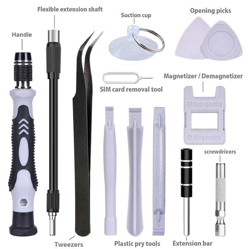 115 in 1 screwdriver set of screw driver, bit set