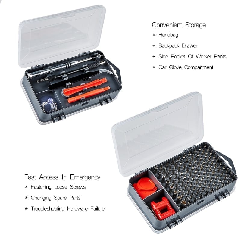 115 in 1 screwdriver set of screw driver, bit set