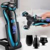 Electric razor shaver, rechargeable shaving machine for men, beard razor, wet-dry water proof