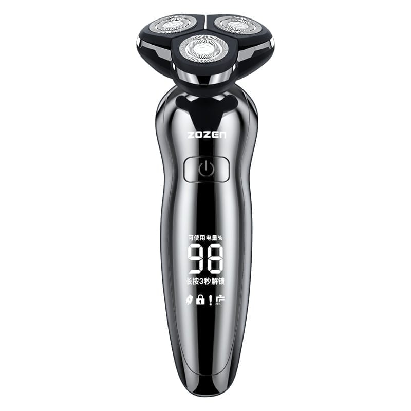 Electric razor shaver, rechargeable shaving machine for men, beard razor, wet-dry water proof
