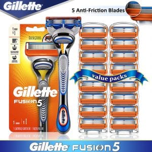 Gillette Fusion 5 Shaving Machine, Safety Razor Holder, Face Shaver, With Replacebale Blades