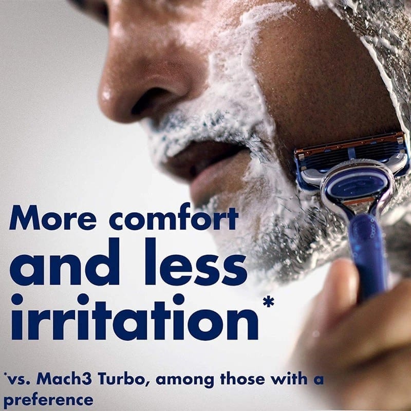 Gillette fusion 5 shaving machine, safety razor holder, face shaver, with replacebale blades