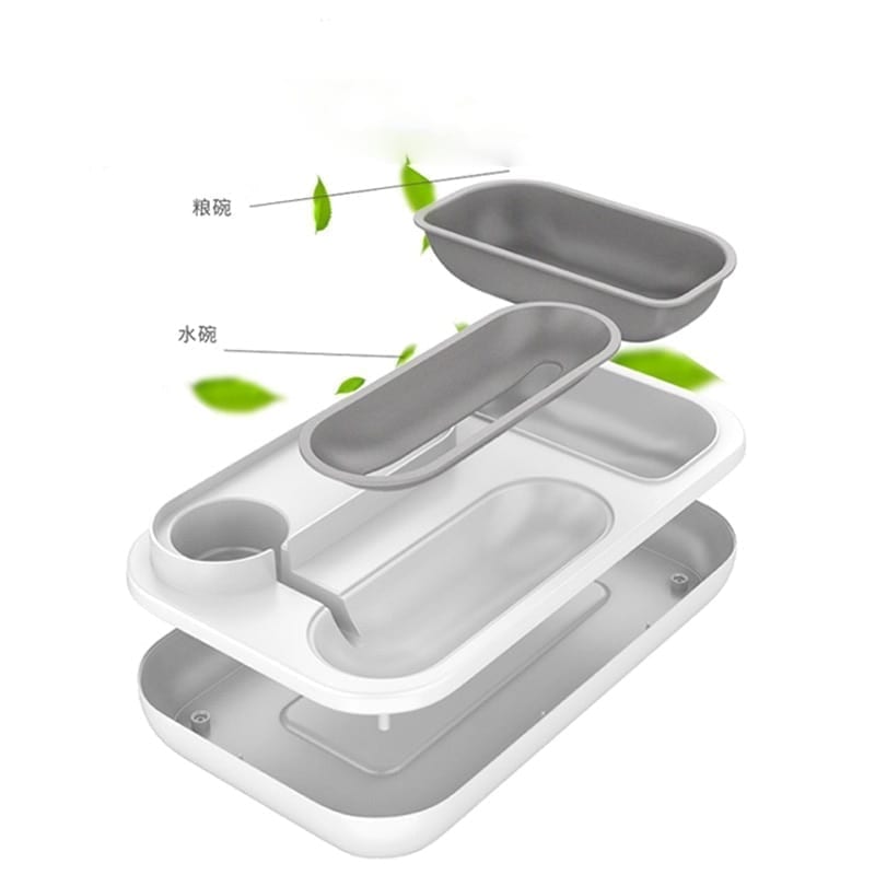 4 style bowl for cats, feeder bowls kitten automatic drinking fountain 1.5l capacity