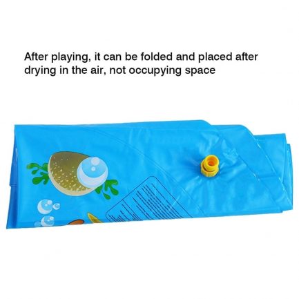 Sprinkler pad, thickened wading pool, splash play mat for dogs kids summer outdoor water toy