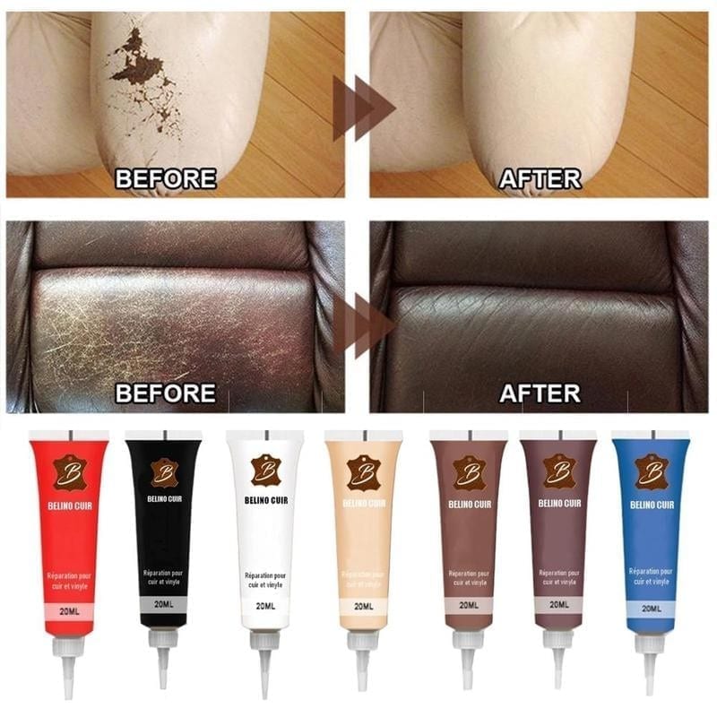 20ml leather repair gel, car seat, home leather, complementary repair color