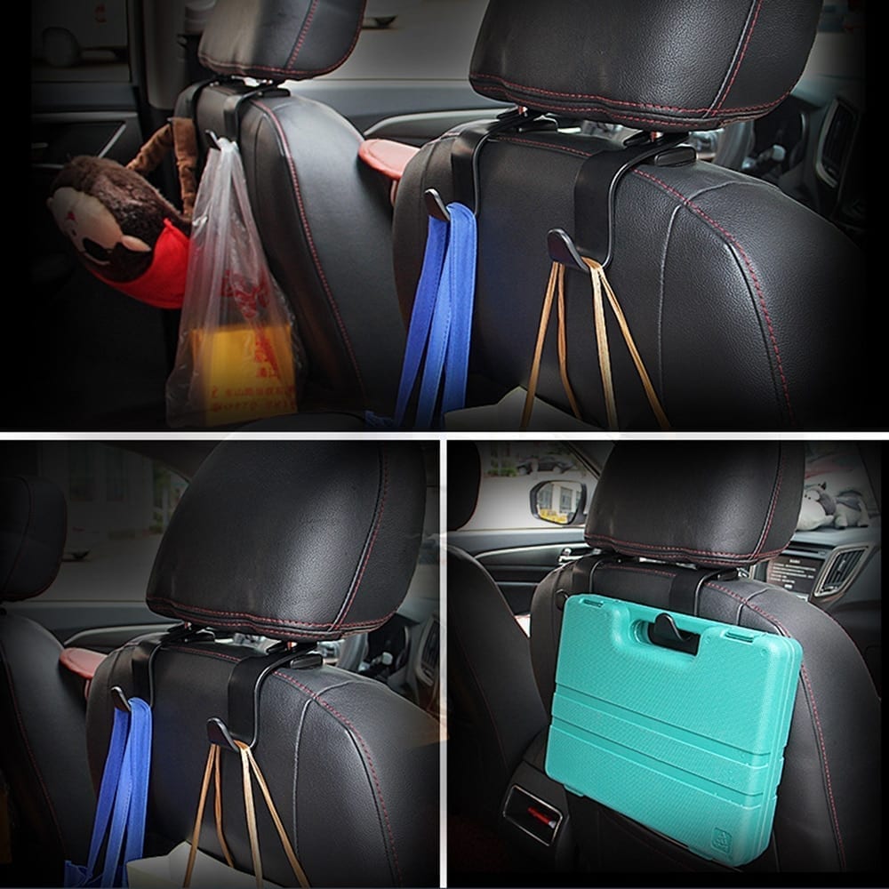 2pcs universal car seat back hook