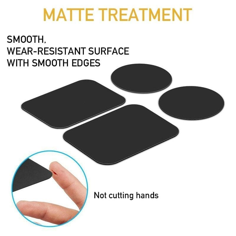 Magnetic metal plate for car phone holder, sticker mount mobile phone magnet