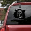 Horror wall stickers, silent skull sticker car window