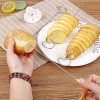 1set potato spiral cutter, cucumber slicer
