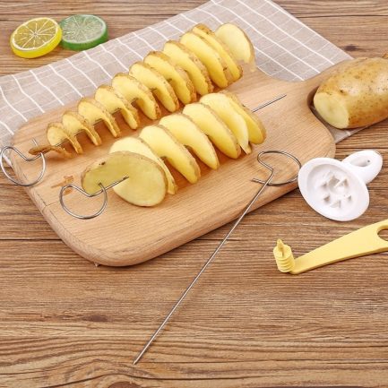 1set potato spiral cutter, cucumber slicer