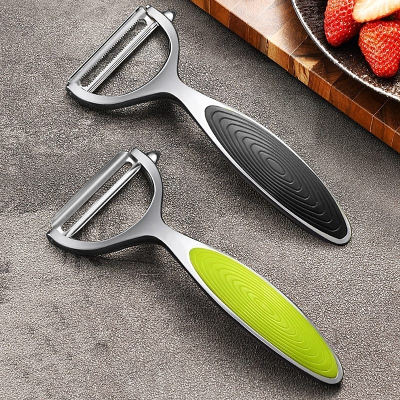 Fruit and vegetable peeler, stainless steel sharp