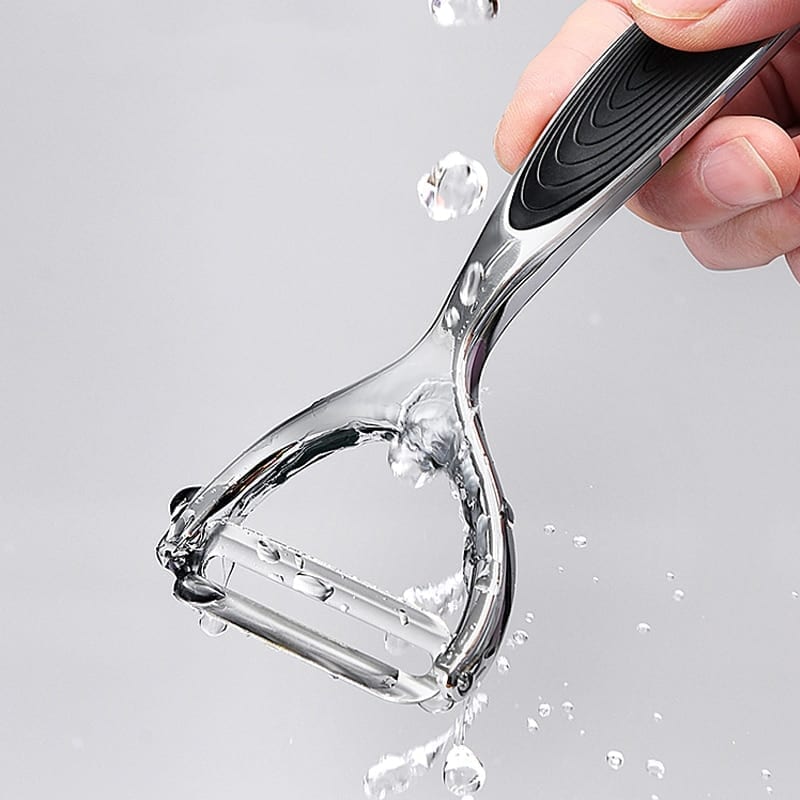 Fruit and vegetable peeler, stainless steel sharp