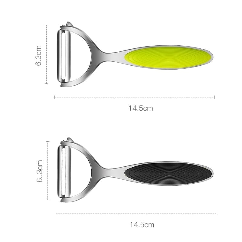 Fruit and vegetable peeler, stainless steel sharp
