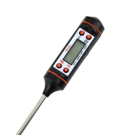 Digital thermometer sensor probe, for meat, water, milk