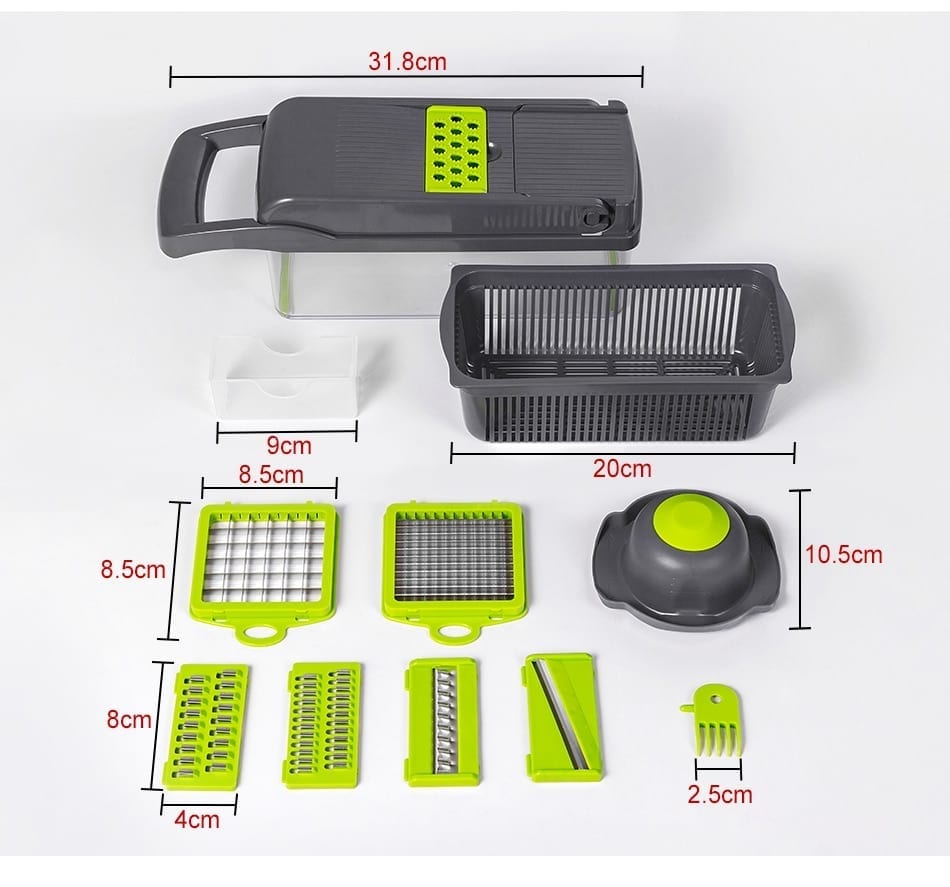 Food crusher onion cutter, vegetable chopper, salad slicer manual