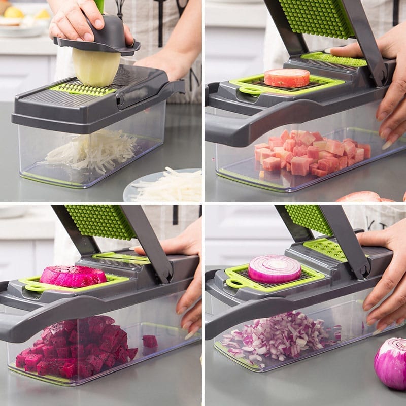 Food crusher onion cutter, vegetable chopper, salad slicer manual