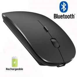 Wireless Mouse, Bluetooth, Rechargeable, Ergonomic, USB Optical For Laptop and PC