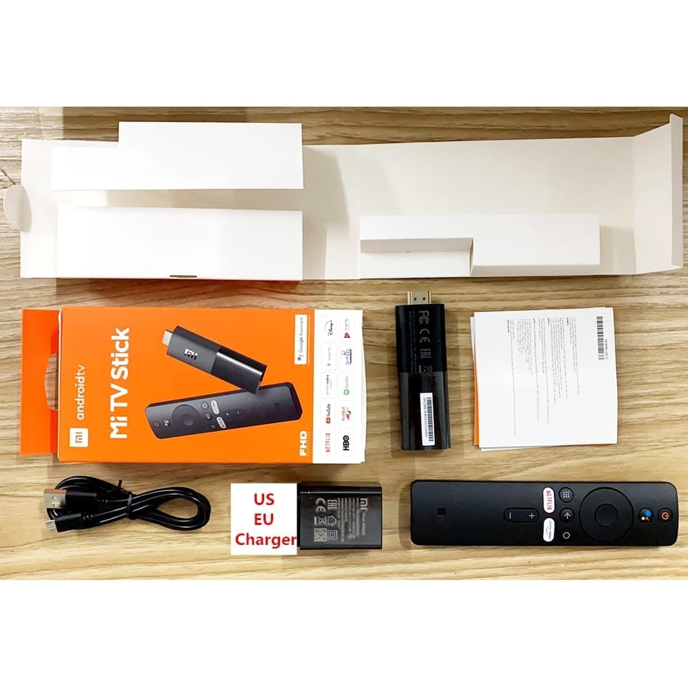 Iglobal version xiaomi tv stick, hdr android tv 9.0 wifi,1gb 8gb bluetooth 4.2 mi