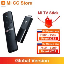 IGlobal Version Xiaomi TV Stick, HDR Android TV 9.0 Wifi,1GB 8GB Bluetooth 4.2 Mi