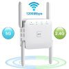 5 ghz wifi wireless extender, 1200mbps amplifier, 802.11n long range, signal booster 2.4g repiter