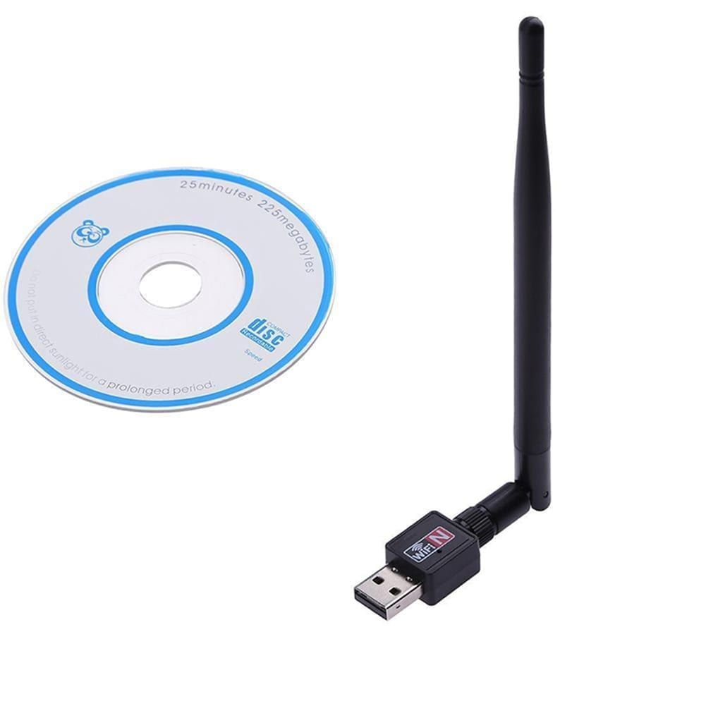 600mbps high speed internet, wireless usb wifi router adapter network, lan card dongle with antenna easy to use