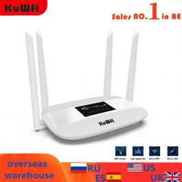 300Mbps 4G Router Unlocked, 4G LTE CPE Wireless, Support SIM Card, 4Pcs Antenna With LAN Port
