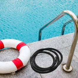 6.3m Swimming Pool Cleaner 32mm Pipe, UV and Chlorine Water Resistant for Filter Pump System