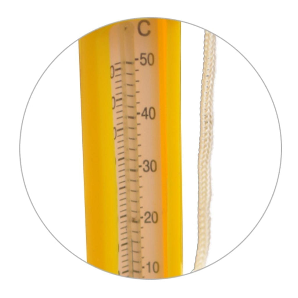 Floating thermometer, water temperature tester tool