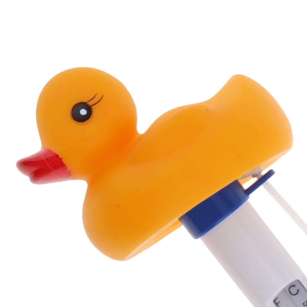 Floating thermometer, water temperature tester tool
