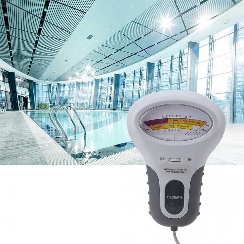 Zk3 chlorine meters, ph tester, 2 in 1 tester water quality for swimming pool aquarium drinking water