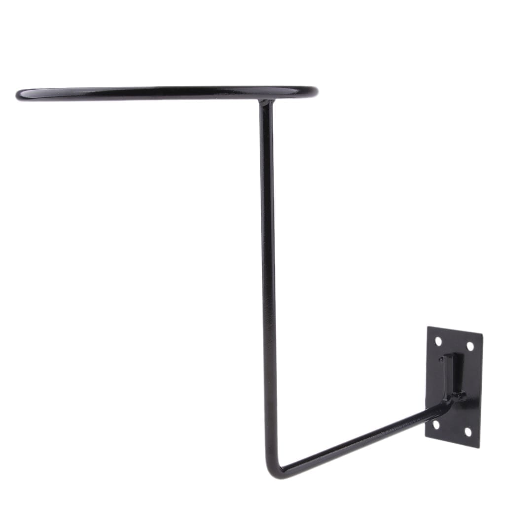 Steel holder for helmet, hanger rack wall mounted hook