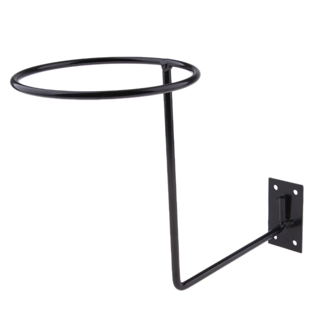 Steel holder for helmet, hanger rack wall mounted hook