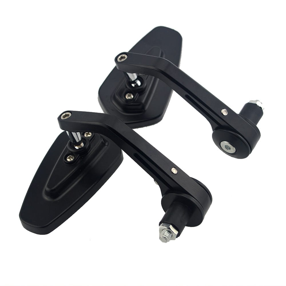 Motorcycle bike aluminum 7/8” 22mm, bar end side rear view mirror