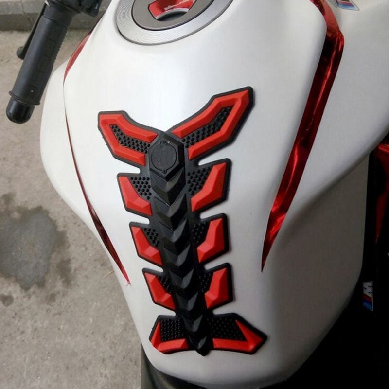 Motorcycle tank sticker 3d rubber, protector cover decals