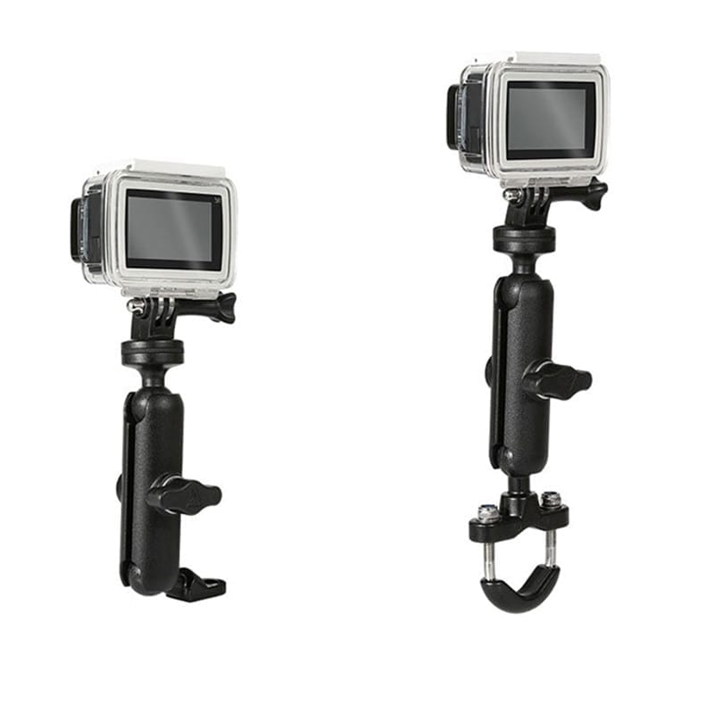 360 rotating motorcycle bike camera holder for gopro